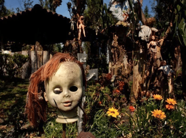 Island of the Dolls in Mexico